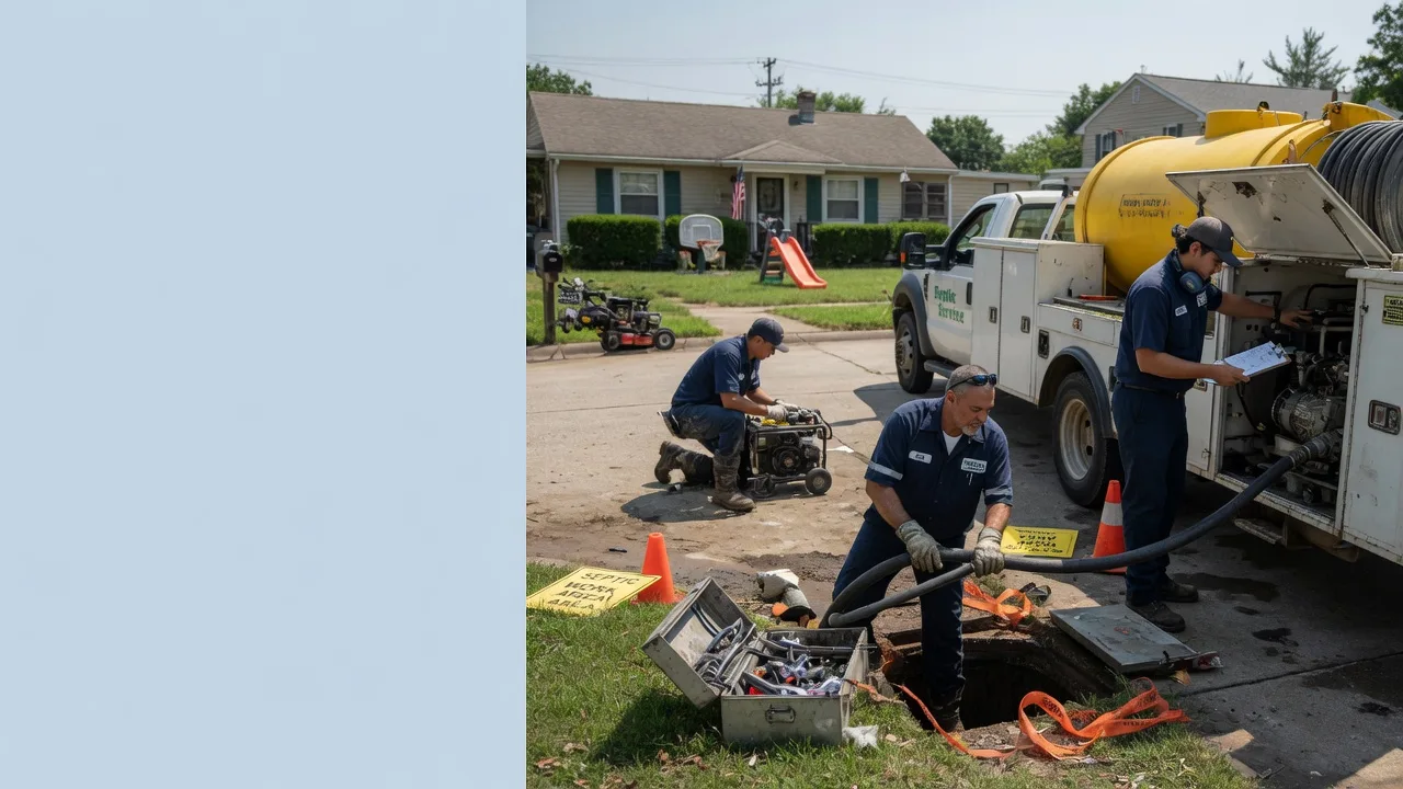 Septic Tank Pumping in Morris Plains, NJ near me
